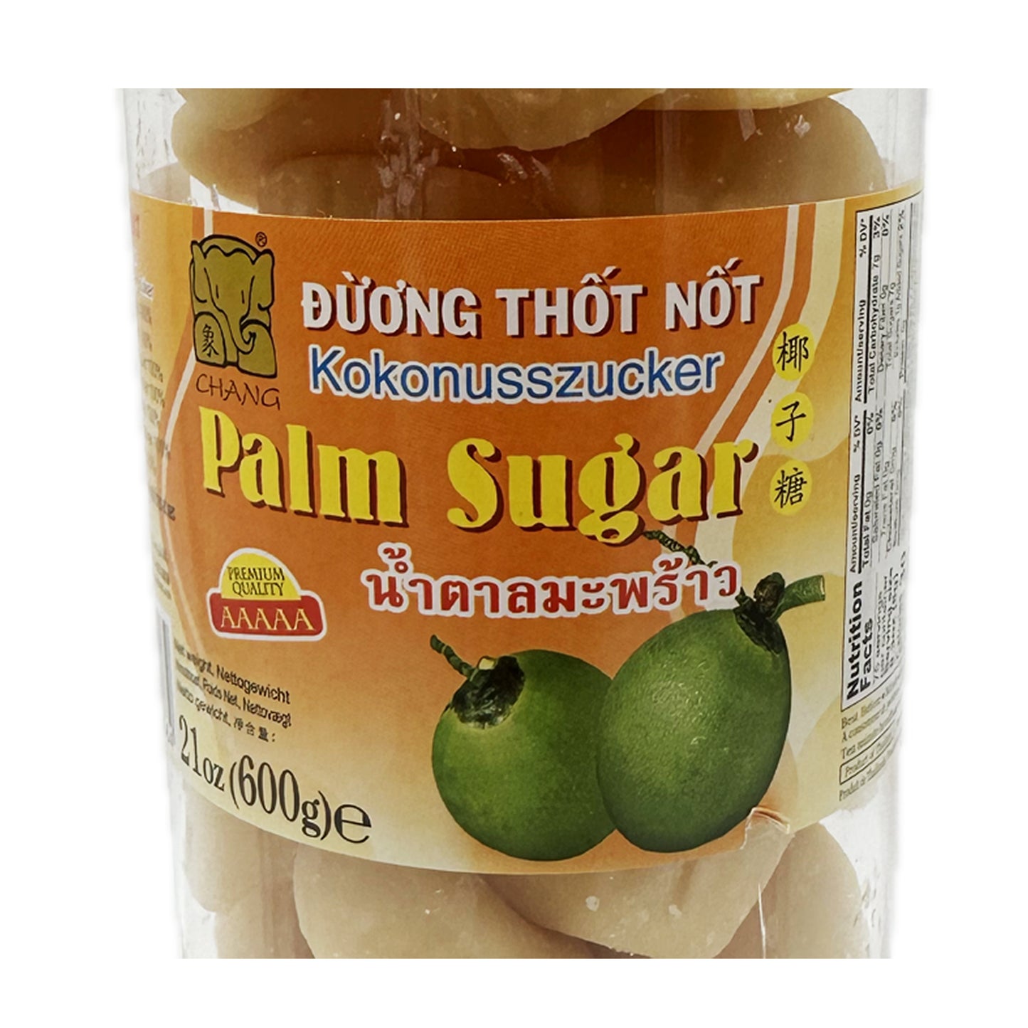 Chang Palm Sugar น้ำตาลมะพร้าว ตรางช้าง - 21oz